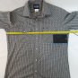 Wrangler Pearl Snap Blue Gray Plaid Long Sleeve Western Shirt Mens M