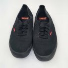 Levi's Strauss & Co. Men's Black Canvas Casual Classic Sneakers Size 11