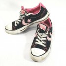 Converse All Star Low Top Sneakers Chuck Taylor Pink Black Woman's 8 Mens 6