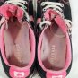 Converse All Star Low Top Sneakers Chuck Taylor Pink Black Woman's 8 Mens 6