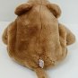 Snuffles Gund Teddy Bear Brown Moon Chest 11" Vintage 1980