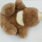 Snuffles Gund Teddy Bear Brown Moon Chest 11" Vintage 1980