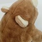 Snuffles Gund Teddy Bear Brown Moon Chest 11" Vintage 1980