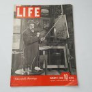 Vintage Life Magazine JANUARY 7 1946  Winston Churchill