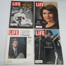 Life Magazine Vintage Lot of 4 Jackie John F Kennedy 1963 1964 1965 1967 Issues