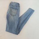 SO Girl's Jeggings Stretchy Pants Size 3 Light Blue