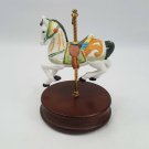 Musical Carousel Horse -  Music Box Plays A Carousel Waltz