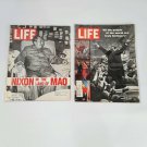 LIFE Magazine Lot of 2 Nixon March 3 1972 China Mao 7 1969 Berlin Germany