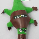 Platt Electric Green Platypus Beanbag Plush 10" Vest Rare Stuffed Advertising