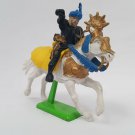 Vintage Britains LTD Deetail Medieval Crusaders Mounted Warrior Horseman
