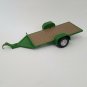 ERTL John Deere Flat Bed Wagon Construction Trailer Plastic Bed