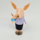 2010 Nick Jr Olivia The Pig Mom Holding Baby 4.25” Figure Spin Master