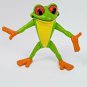 3.25" Cha Animated Red Eye Tree Frog Rainforest Cafe PVC Action Figure Toy RFC