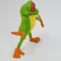 3.25" Cha Animated Red Eye Tree Frog Rainforest Cafe PVC Action Figure Toy RFC