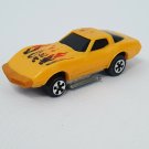 Vintage 1980 Kidco Key Car Yellow Corvette No Key