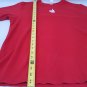 Apple Store Employee L Red Shirt Embroidered Logo Pique Knit Cotton Macintosh