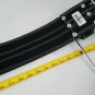 SPLB Medium Leather Power Lifting Weight Belt Black