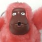 Kipling Bag Charm Thumb Sucking Monkey Gorilla Key Chain Red Dark Pink  CAMILLE