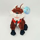 1998 International Coca-Cola Bean Bag Plush Fannie the Fox Germany