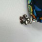 Vera Bradley Small Cosmetics Brush Pencil Glasses Bag Black Blue Floral