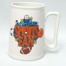 Hallmark All American Sports Fan 16 Oz. Stein Mug by Big Smile