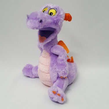 Dragon Disney Parks 9" Tall Soft Stuffed Plush Purple Figment Epcot Imagination