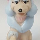 Vintage Oliver & Company Georgette Finger Puppet Figure Disney 1988 Poodle