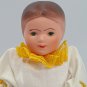 Hard Plastic Ethnic Doll String Jointed Germany Dress Dollhouse Blue Yellow Red