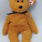 Ty Beanie Baby Fuzz Bear 1998 NWT Errors Retired