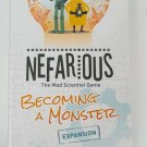 USAopoly Nefarious Mad Scientist Game Becoming a Monster Expansion Pack Sealed