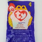 Ty Mcdonalds Inch The Worm #4 Beanie Baby 1998 Sealed