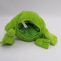 Green Frog Prince Hand Puppet 14" Full Body Plush Crown Spots
