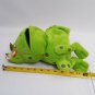Green Frog Prince Hand Puppet 14" Full Body Plush Crown Spots
