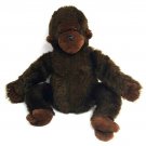 Vintage 1979 Dakin Gorilla Plush Stuffed Animal Brown 18” Monkey Ape