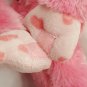 Build A Bear Pink Heart Monkey 18" Plush Stuffed Animal