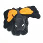Vtg Monarch Butterfly Hand Puppet Plush Creations Stuffed Animal Soft Glove