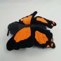 Vtg Monarch Butterfly Hand Puppet Plush Creations Stuffed Animal Soft Glove