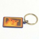 Bright Eyes Stamp Collectible Key Chain Ring Hamster 32 Cent Made in USA