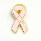 Breast Cancer Awareness Pink Ribbon Pin Lapel Enamel Tack Hat St Luke's
