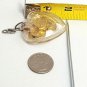 Heart Shaped Key Chain Pendant Charm Full Of Tiny Miniature US Quarters