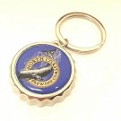 North Coast Brewing Whale Logo Craft Beer Bottle Opener Key Ring Chain