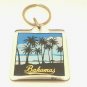 Bahamas Key Ring Chain Beach Ocean Palm Trees Bible Verse Psalms 118:24