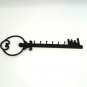 Key Holder Wrought Iron Wall Door Hooks Hanger Rack Metal Decor Accessory