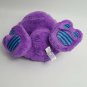 Aurora World Plush Taddle Toes Lucas Alien Three Eyed Purple Stuffed Monster