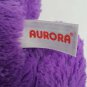 Aurora World Plush Taddle Toes Lucas Alien Three Eyed Purple Stuffed Monster