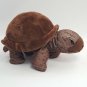 Wild Republic Brown Tortoise Stuffed Animal Plush 12" Turtle Classroom 10961