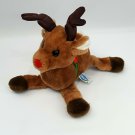 Vintage 1983 Dakin Rudolf the Red-Nosed Reindeer Christmas Plush Stuffed Animal