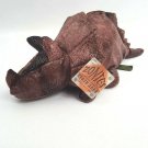 Russ Zonies Tyrone Dinosaur Plush 7" Stuffed  Triceratops Bean Bag Earth Zone