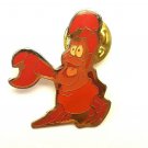 Vintage 1989 Rare Disney Princess Little Mermaid Sebastian Cast Member Pin 3323