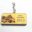 2013 HSUS Humane Society Puppy and Kitten Keychain Pendant